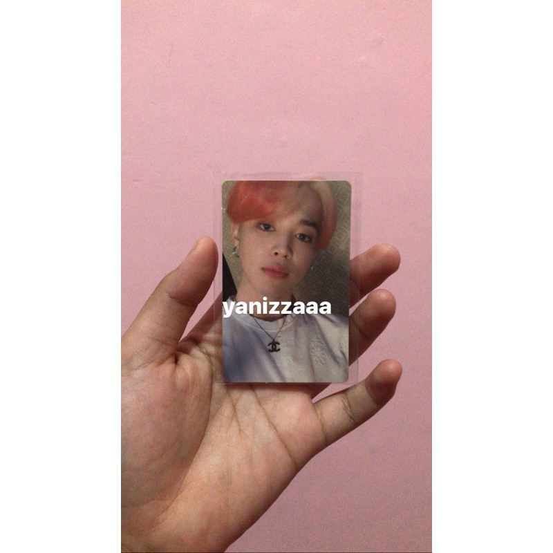 PHOTOCARD JIMIN PERSONA VER 3