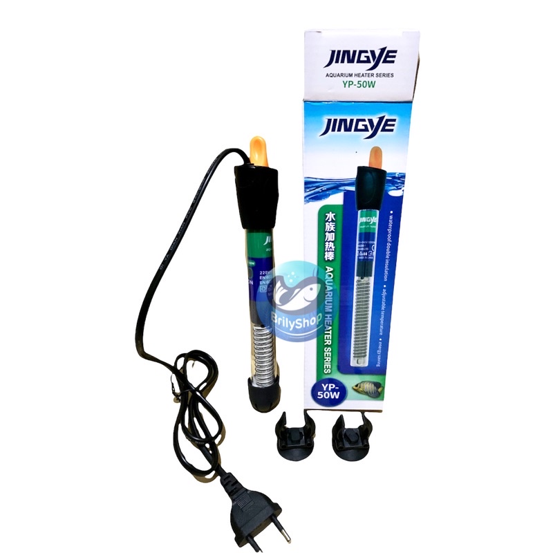 JINGYE Heater Yp 50watt / Penghangat Aquarium