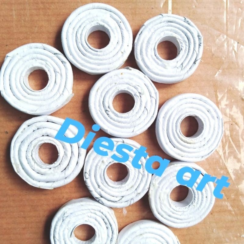 lintingan kertas, bentuk bulat