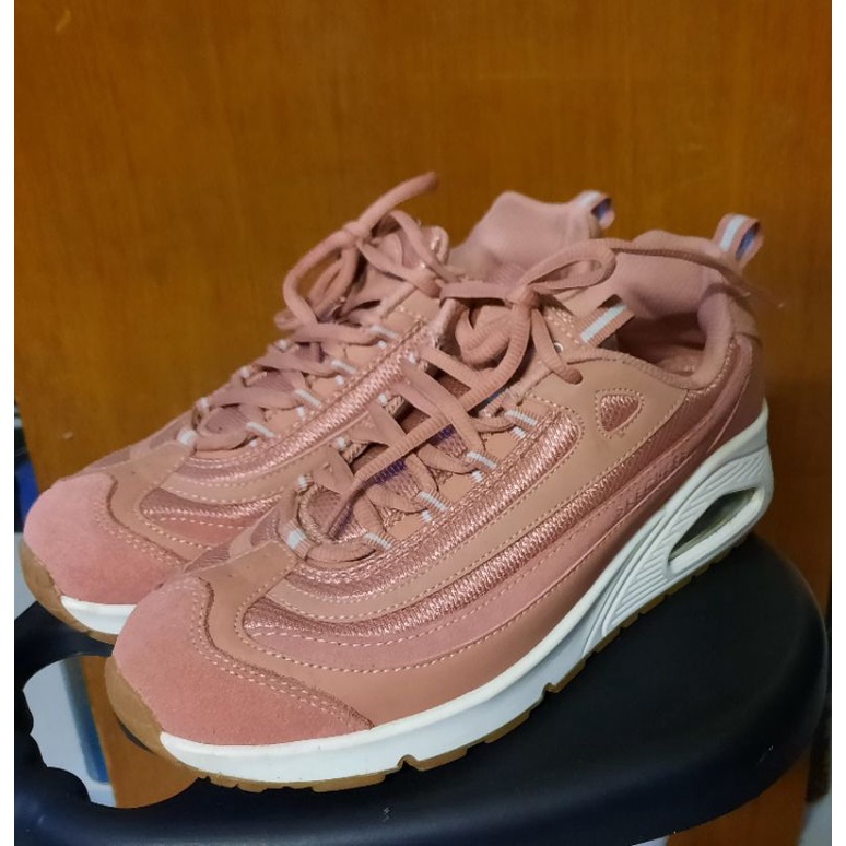 Skechers 73678 Original 100% (Sepatu Running Wanita Roundabout) Color Code: Ros