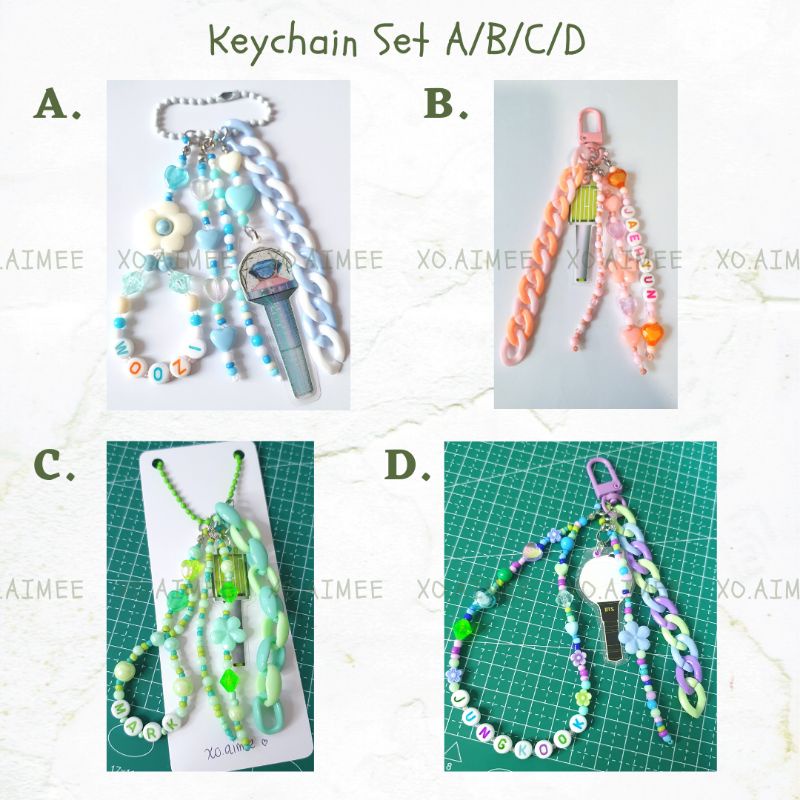 Keychain Gantungan Photocard Holder Kpop Deco Photoholder Case Custom Topholder ID Card Poca NCT EXO
