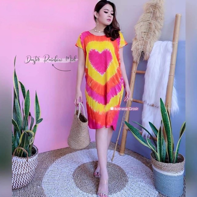 DASTER MIDI PELANGI BALI / DRESS BALI