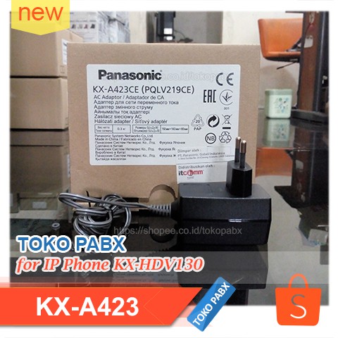 KX-A423 Adaptor Untuk Sip Phone Panasonic KX-HDV130