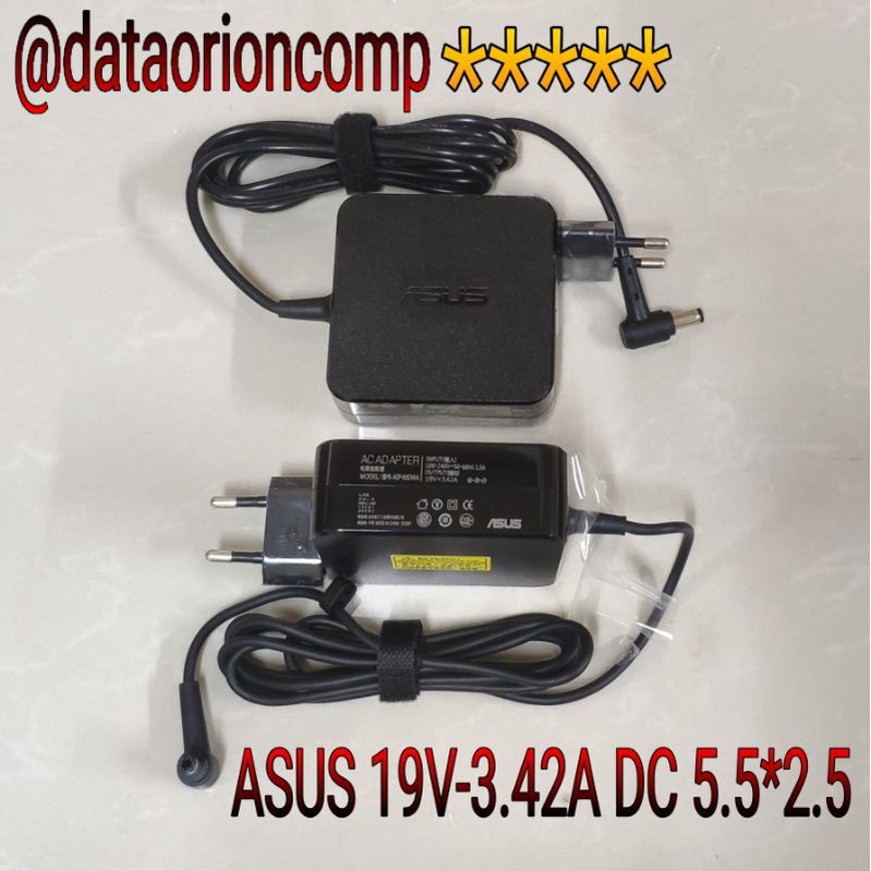 Adaptor Charger Asus Kotak 19V 3.42A DC 5.5*2.5 mm for Asus Laptop Asus X45 X45A X45U X45VD X45C  X454Y