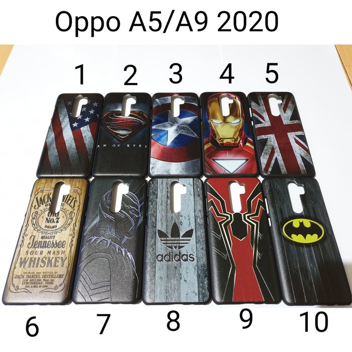 Hardcase Karakter For Oppo A9 2020 back case Hard Case Oppo A5 2020