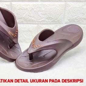 ✤ YK6028 Sandal Jepit Karet Pria / Sandal Jepit Lebar Cowok Merek Inkayni Ukuran 39-44 ✦