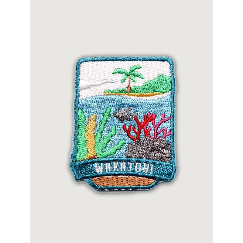 PATCH WAKATOBI |  FORIND | Iron Patch yang Mudah di Aplikasikan ke Jaket dan Tas