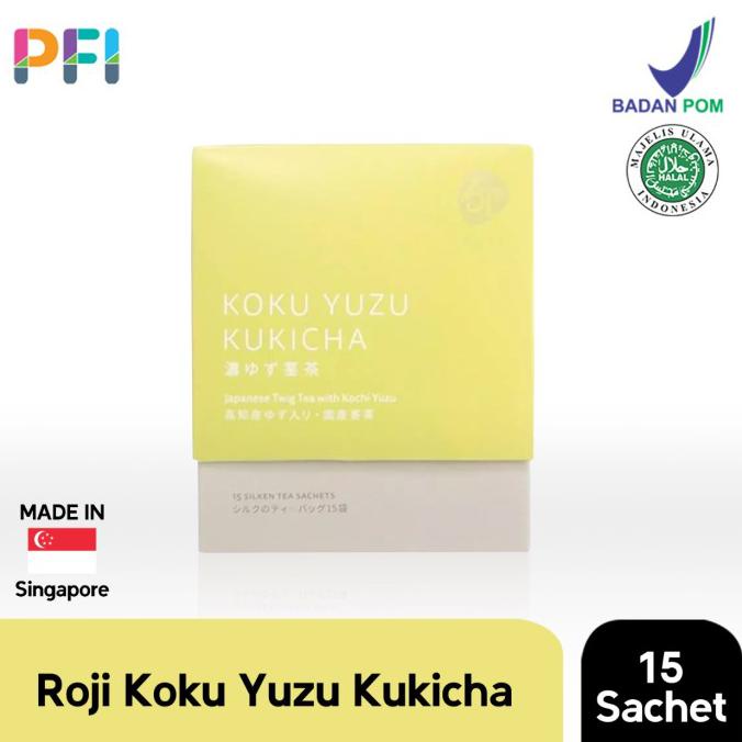 

[[BISA COD]] ROJI TEH HIJAU WITH KOCHI YUZU (JERUK JAPAN) 1 BOX ISI (15 SACHETS) TERPERCAYA Kode 92