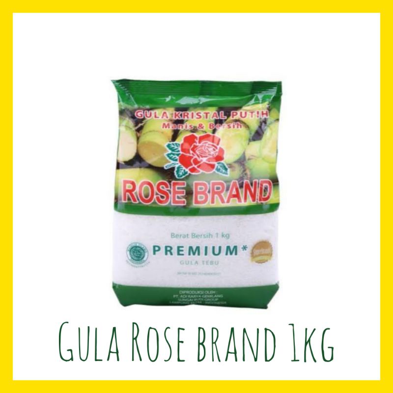 

Gula rosebrand 1 kg