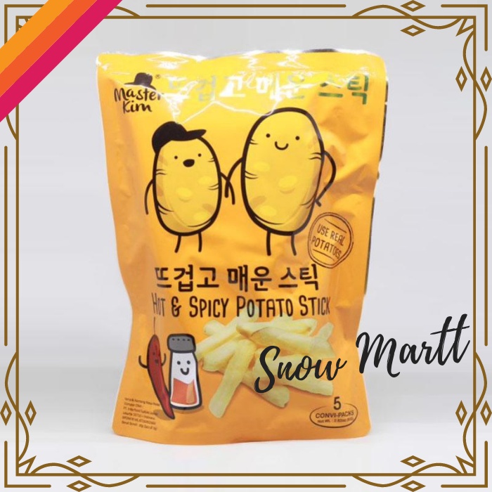 

Master Kim Potato Hot & Spicy Stick / Stik Kentang Pedas