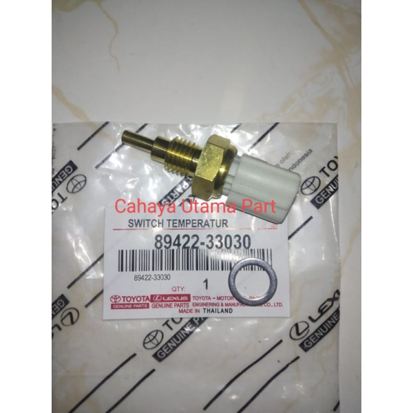 Switch ECT Radiator atau Sensor Switch Water Temperatur Suhu Toyota Innova Bensin, Fortuner Bensin, 