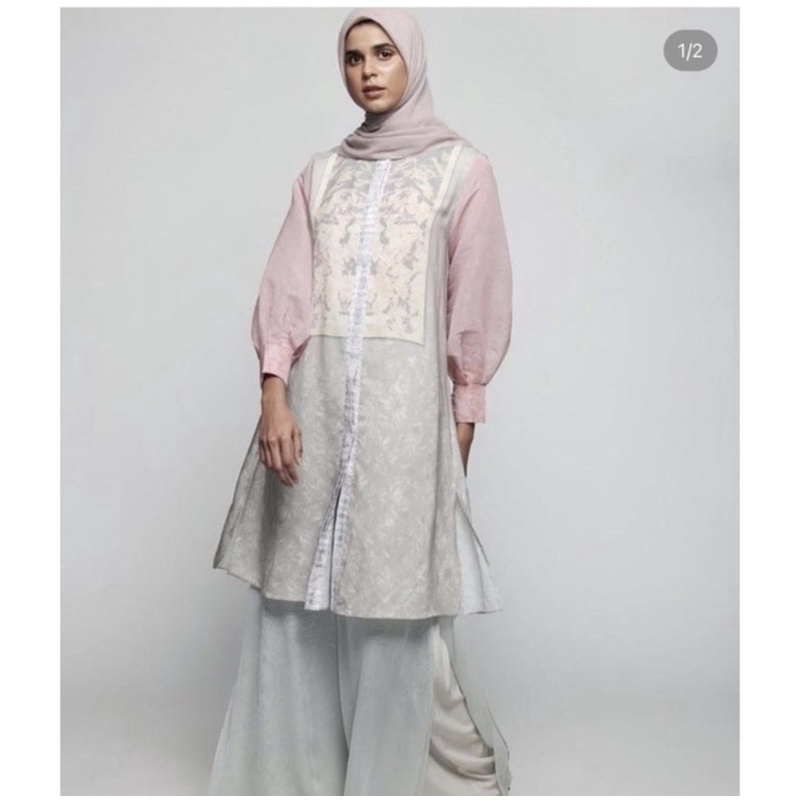 Stella Tunik Buttonscarves X Riamiranda like a new