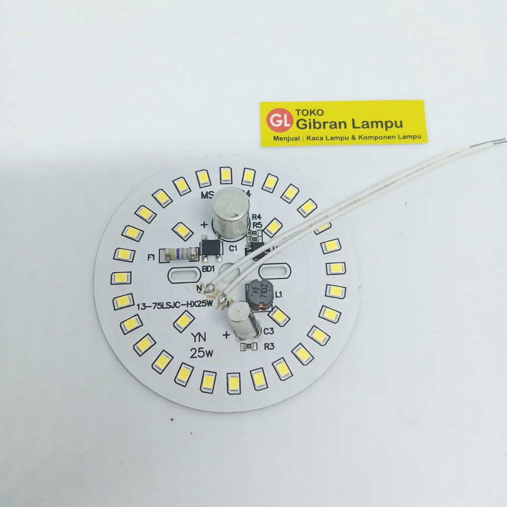 PCB Mata Lampu LED 25w Tanpa Driver - Mata LED AC Langsung 220V (BM)