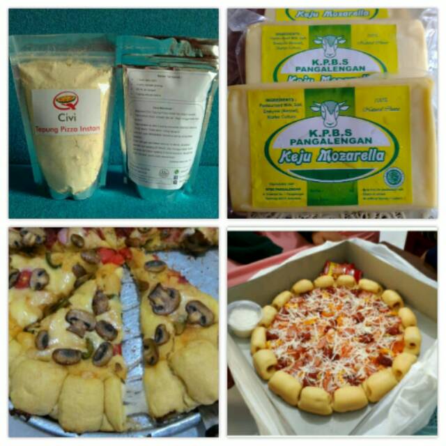 Tepung Pizza Keju Mozarella Shopee Indonesia