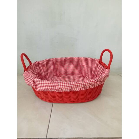 KERANJANG ROTAN OVAL