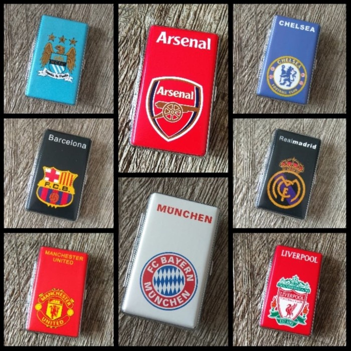

Namecard Kotak Organizer Kartu Nama Dll Aneka Motif Club Bola