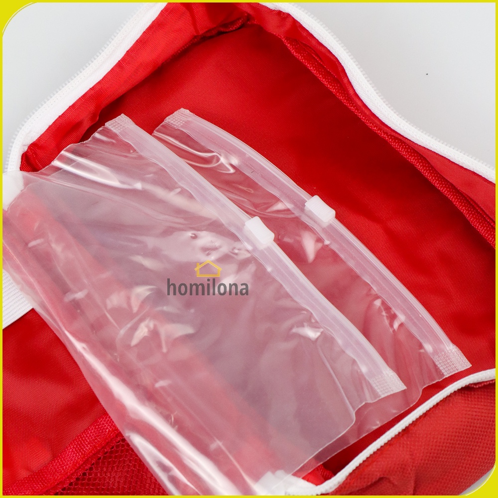 Tas Perlengkapan Obat P3K First Aid Kit - LG129 - Red