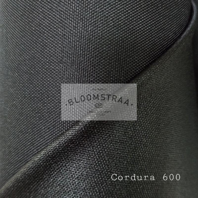 Bahan Cordura 600D Hitam Cordura 600 x 600 Polyester Cordura 600 D Tas