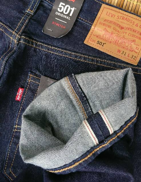 harga levis 501 selvedge