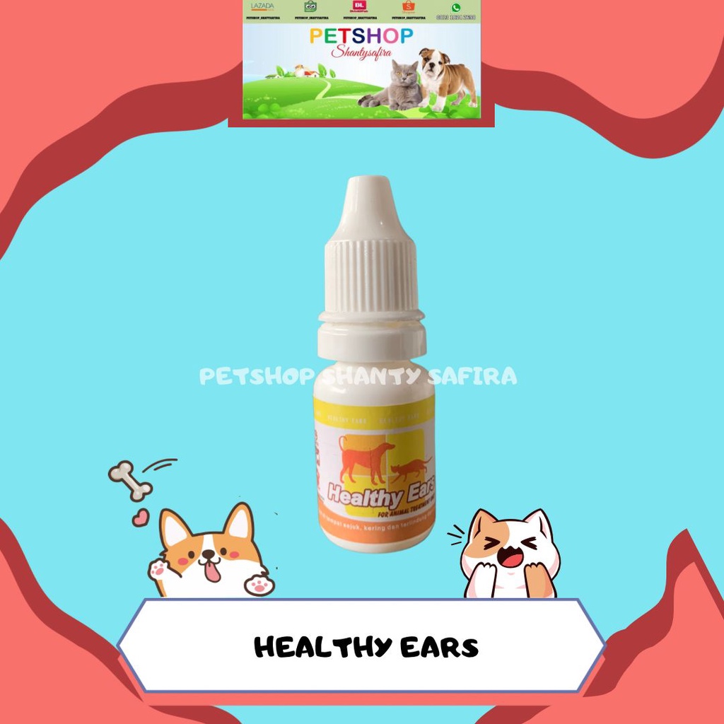 HEALTY EARS OBAT SAKIT KUPING KUCING