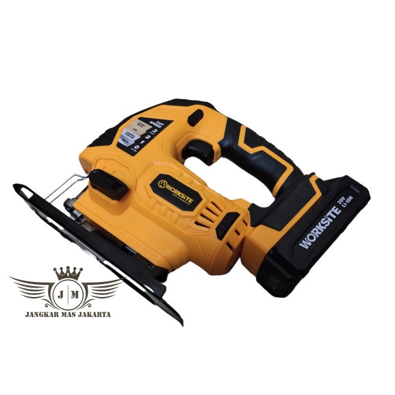 JKM Mesin Gergaji Jigsaw Gergaji Potong Kayu Ukir Triplek Cordless M-2200