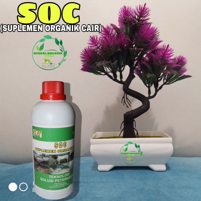 PROMO SOC HCS Suplemen Organik Cair Untuk Hewan Ternak dan perikanan Fermentasi Pakan hewan