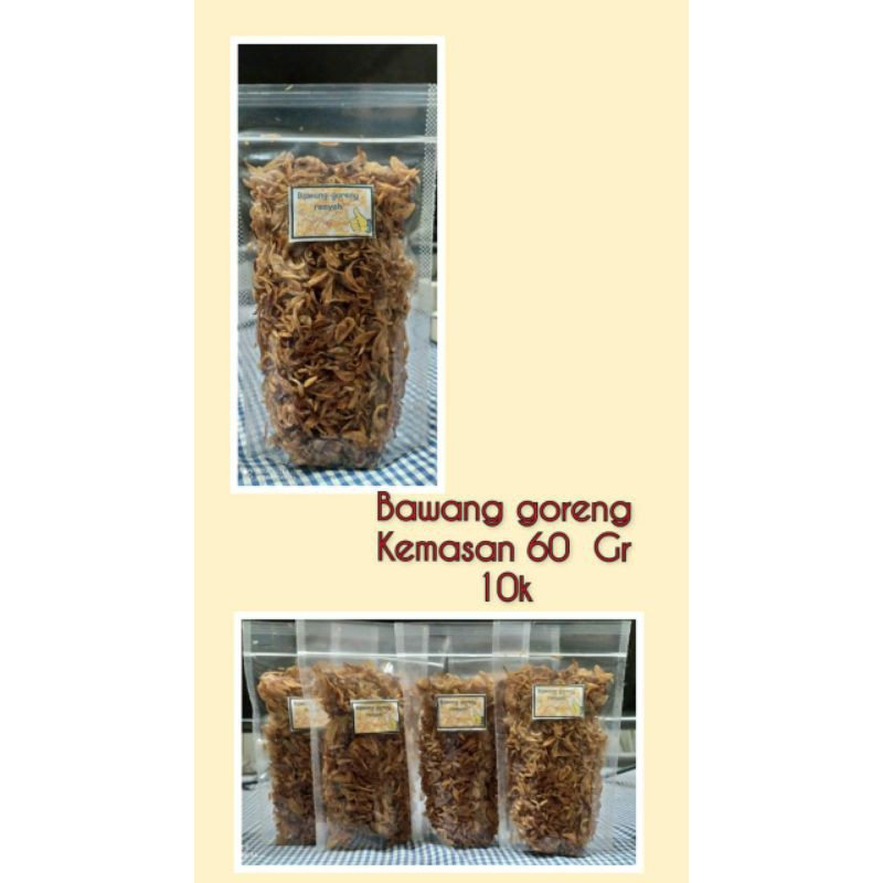 Jual Gram Bawang Merah Goreng Brambang Goreng Bramgor Renyah Shopee Indonesia