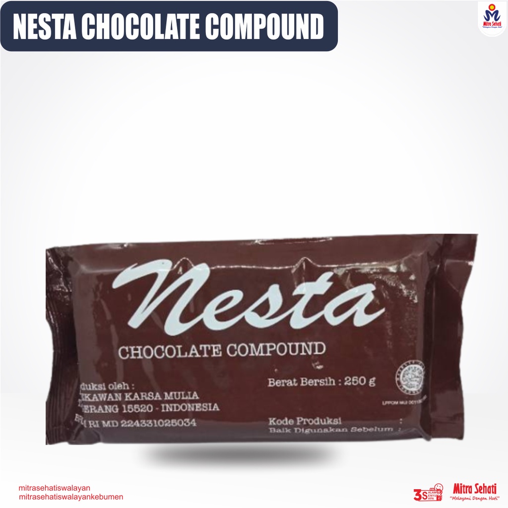 

COKLAT BATANG KILOAN / NESTA CHOCOLATE COMPOUND [ Mitra Sehati Swalayan ]