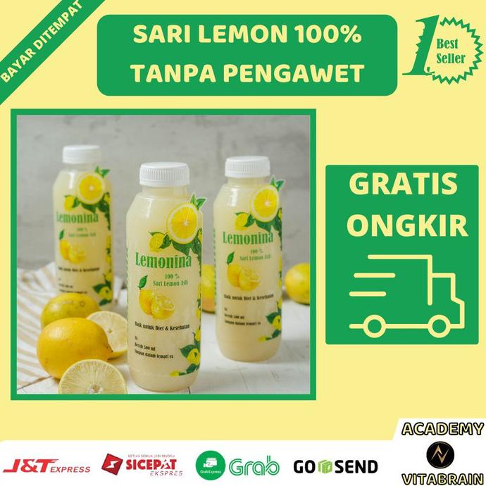 

Big Sale AIR SARI JUS LEMON LEMONA LEMONINA DIET PELANGSING HERBAL SUPLEMEN Big Sale