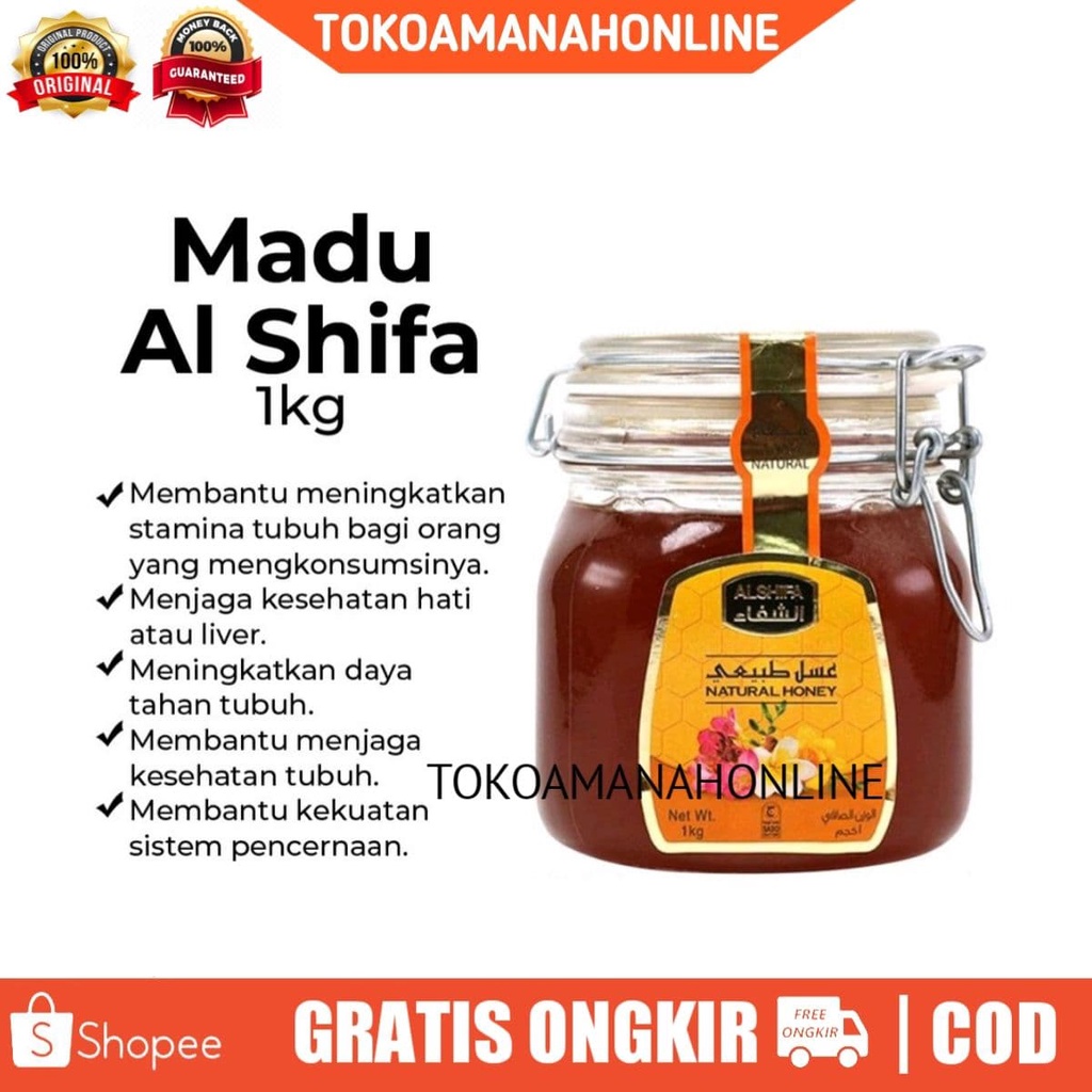

Madu Arab AlShifa Al shifa 1kg Original Bisa COD