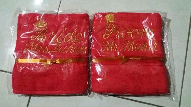 Handuk Couple (2pc) Tanpa Box
