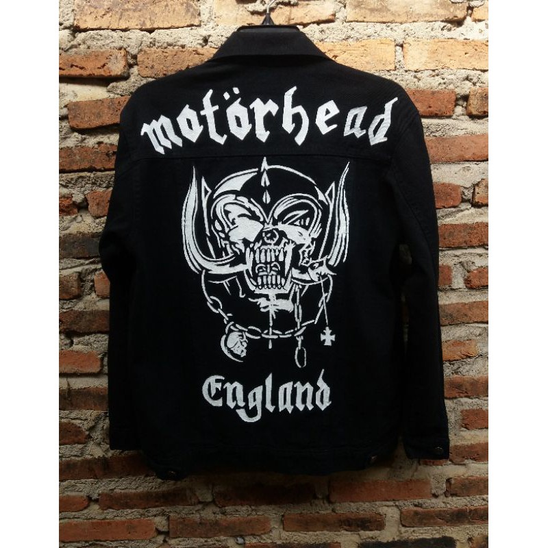 

TJ.CLOTH MOTORHEAD DENIM JACKET DESIGN PAINTING ART