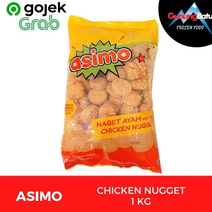

MAKANAN BEKU / ASIMO CHICKEN NUGGET 1KG NON COD