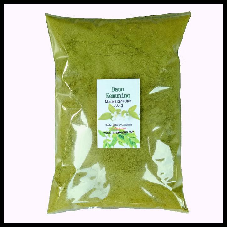 

Bubuk Daun Kemuning 500 G Serbuk Kamuning Kumuning Murraya Paniculata