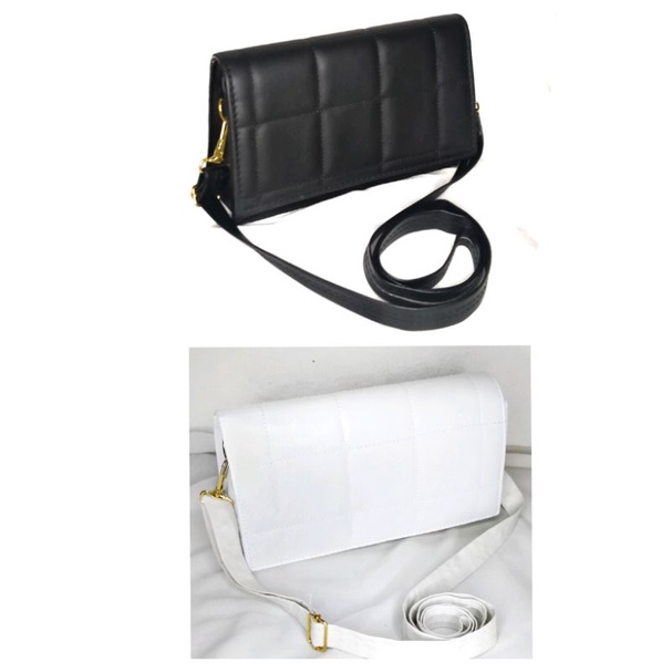 Tas selempang kotak-kotak/tas selempang catur