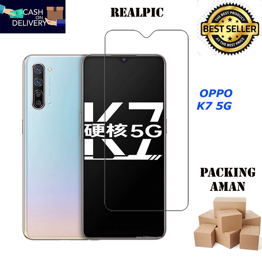 Tempered Glass Oppo K7 5G Screen Protector Anti Gores