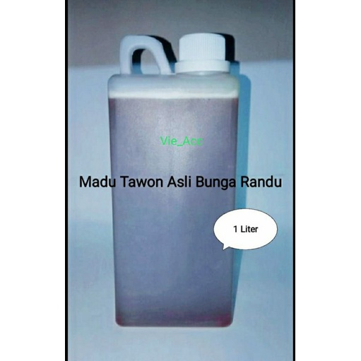 

(1Liter) Madu Tawon Asli Bunga Randu // Madu Tawon Murni Bunga Randu