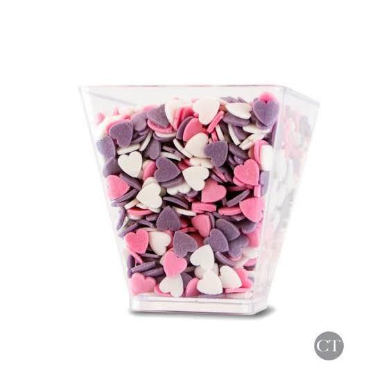 

WERNER SPRINKLE DECORATION HEATS 100 GR SPRINKLES BENTUK HATI