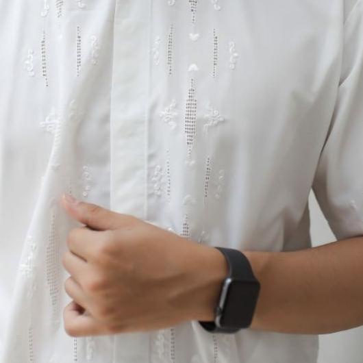 ❉ BAJU KOKO PADANG KERANCANG LENGAN PENDEK BAJU KOKO BORDIR FASHION MUSLIM PRIA DEWASA ℗