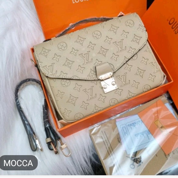

(TERLARIS) TAS LV EMBOSS MET!S WARNA KOMPLIT FREE BOX & PAPERBAG Super Premium #2