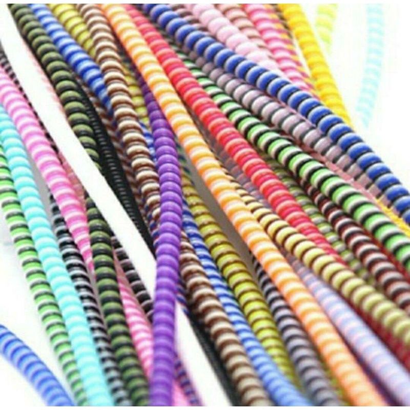 PELINDUNG KABEL SPIRAL 1 WARNA 2 WARNA 3 WARNA