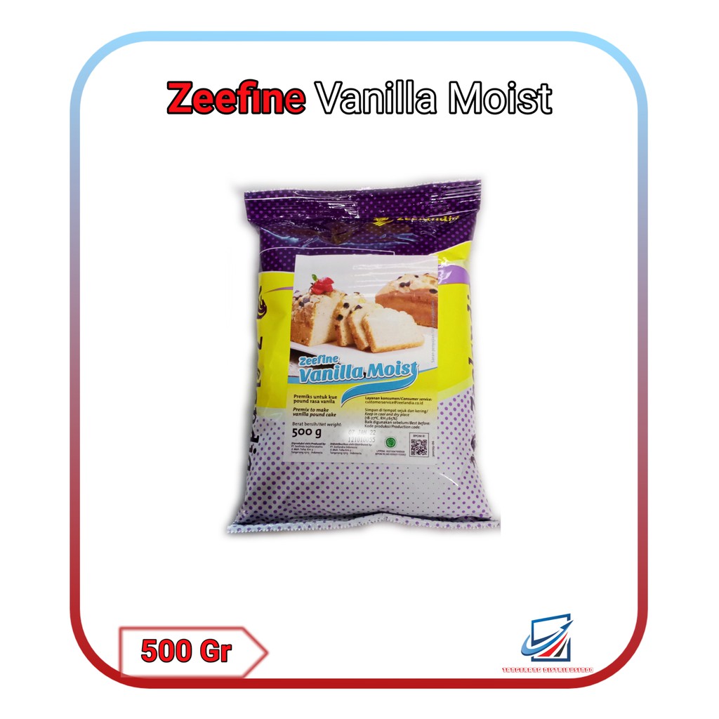

ZEEFINE VANILLA MOIST 500 GR