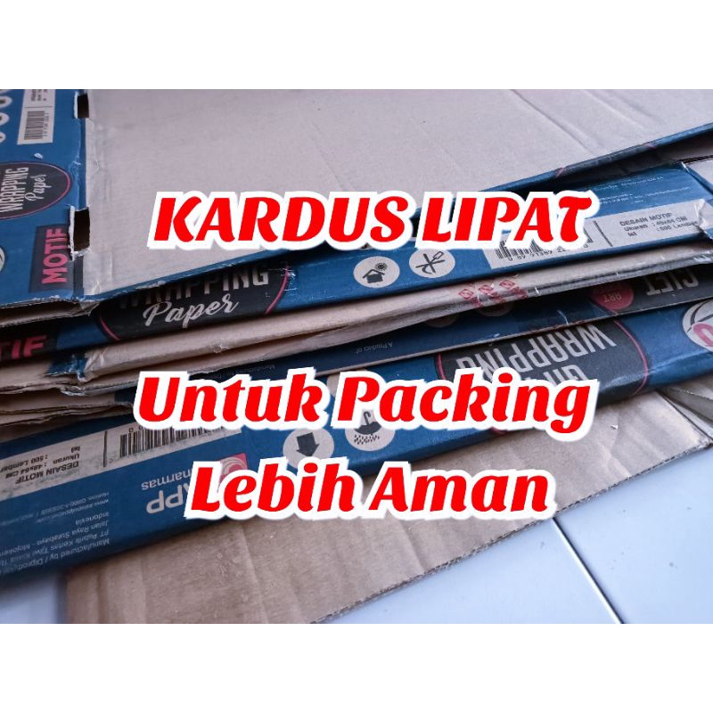 

KARDUS LIPAT - Untuk Packing Lebih Aman