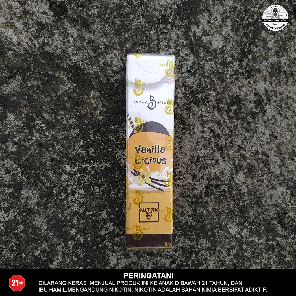 Jual Liquid Vanilla Licious Saltnic Shopee Indonesia