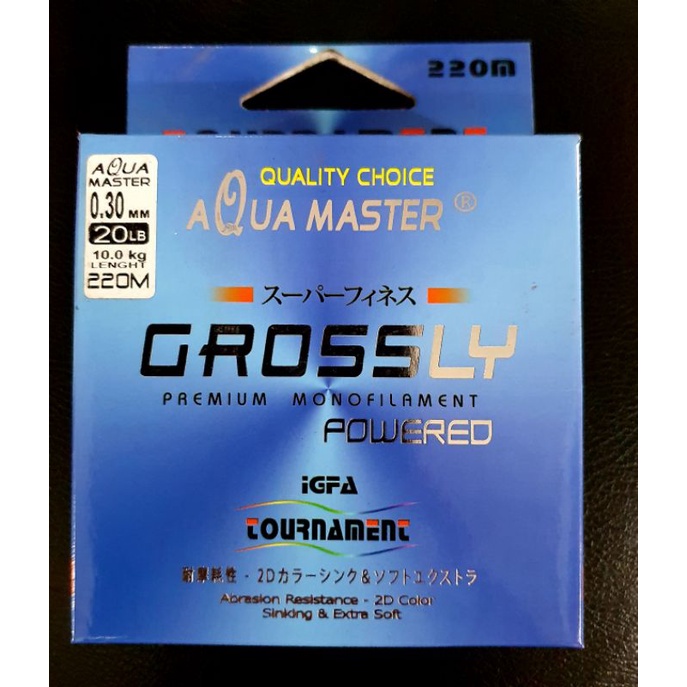 SENAR AQUA MASTER GROSSLY  / SENAR AQUA MASTER MISSION