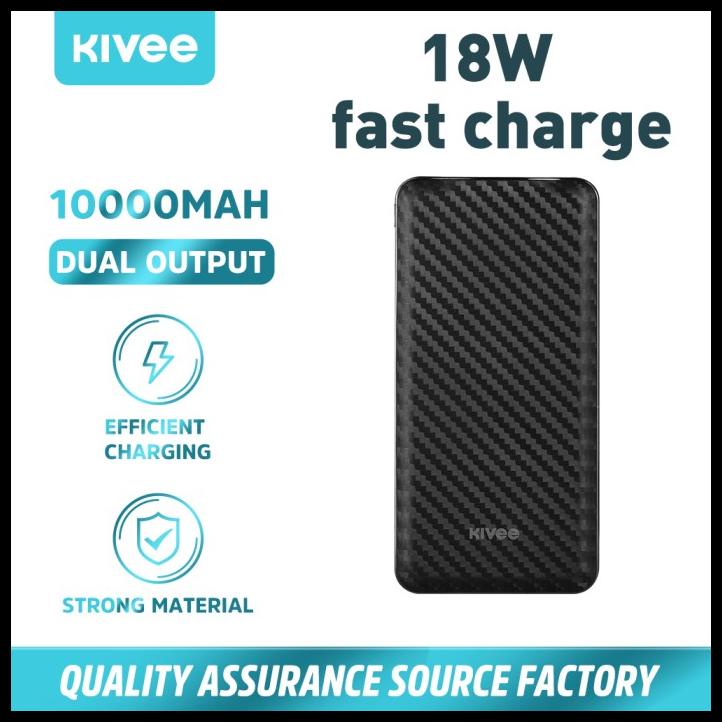 Powerbank 10000Mah Qc3.0 Fast Charging Power Bank With Digital Display