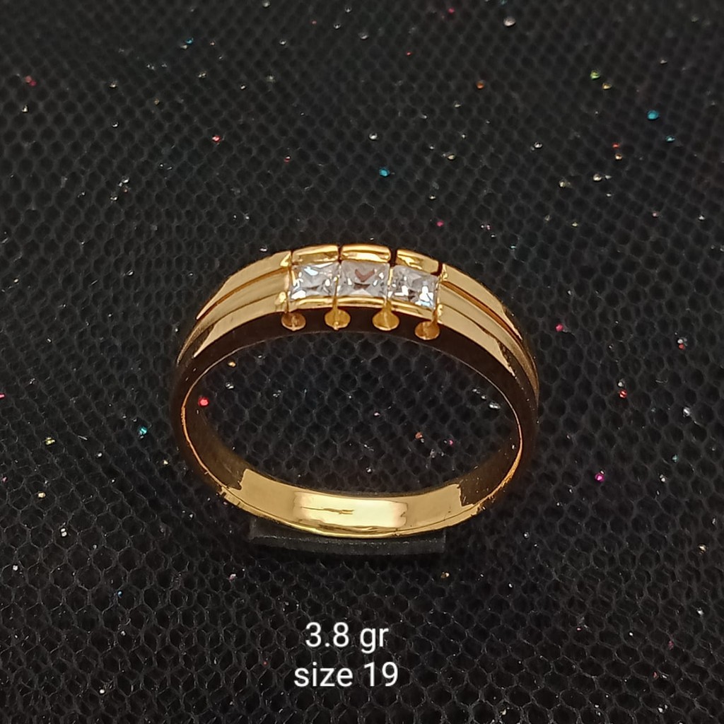 Cincin Emas 17K - 3.8 gr Kadar 750 - 1377