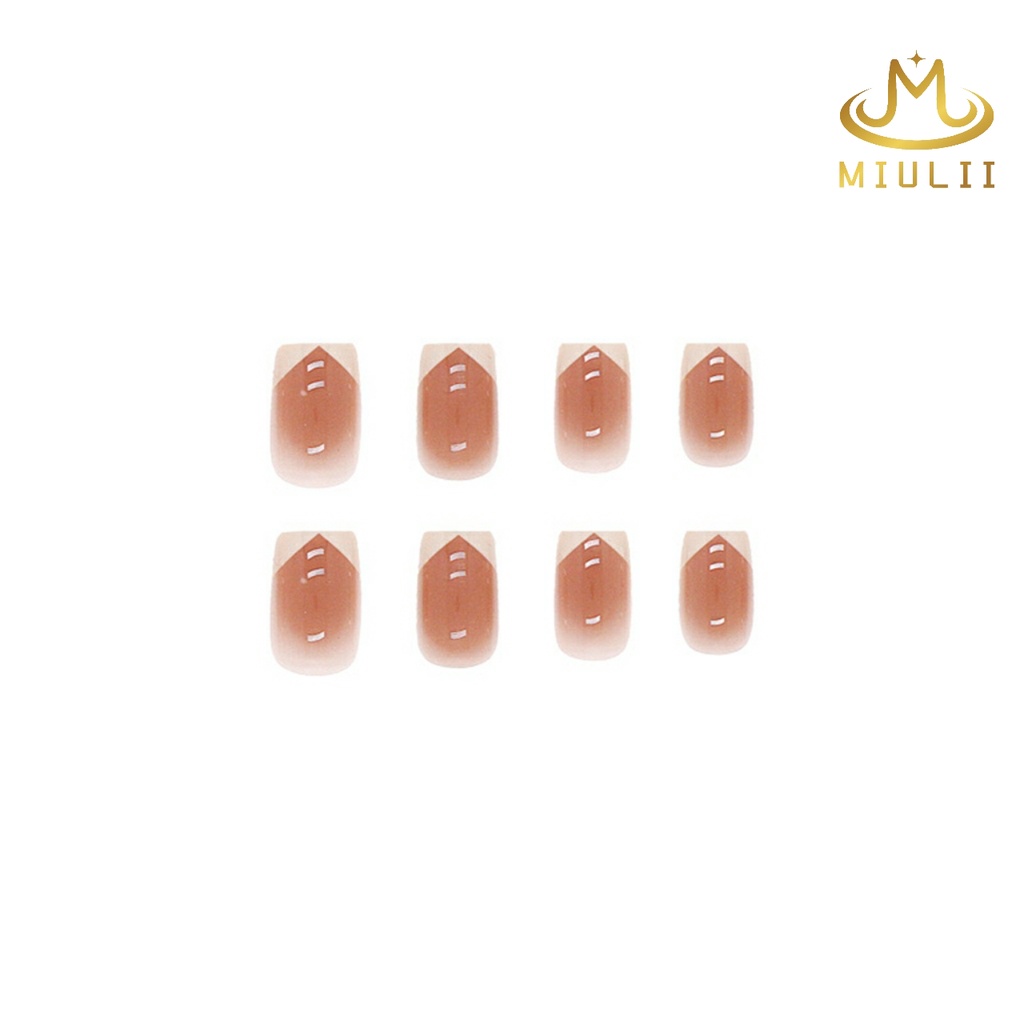 MIULII / KUKU PALSU   A0523  / 24PCS / 3D / NAIL ART / PREMIUM / CUTE / FREE LEM JELLY / KUTEK