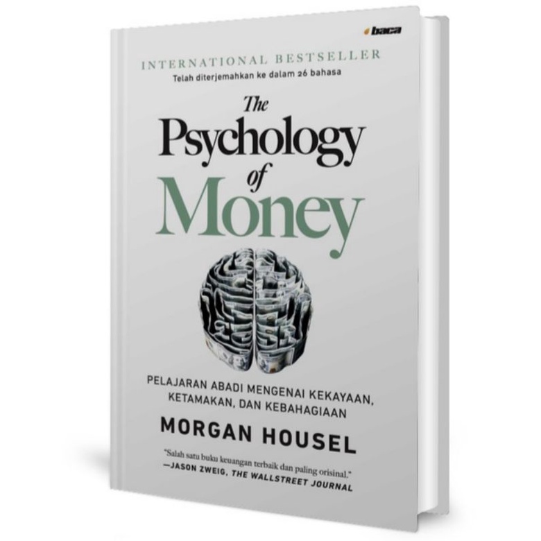 Buku The Psychology Of Money - Morgan Housel (ORIGINAL Bahasa Indonesia)