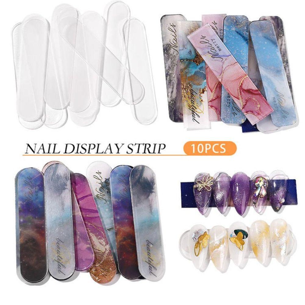 Mxbeauty Papan Pajangan Nail Art High End Gaya Jepang Nail Art Practice Stand Shooting Props Salon Kuku Manicure Alat Mandi Rak Pajangan Kartu Warna